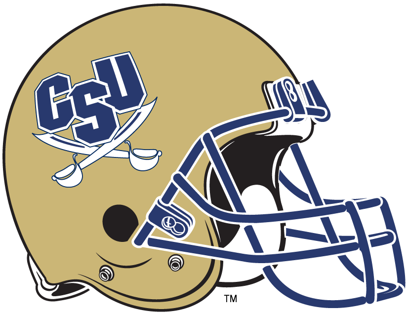 CSU Buccaneers 0-Pres Helmet Logo diy DTF decal sticker